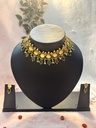 Palaka with Kashi Choker – Gold & Green