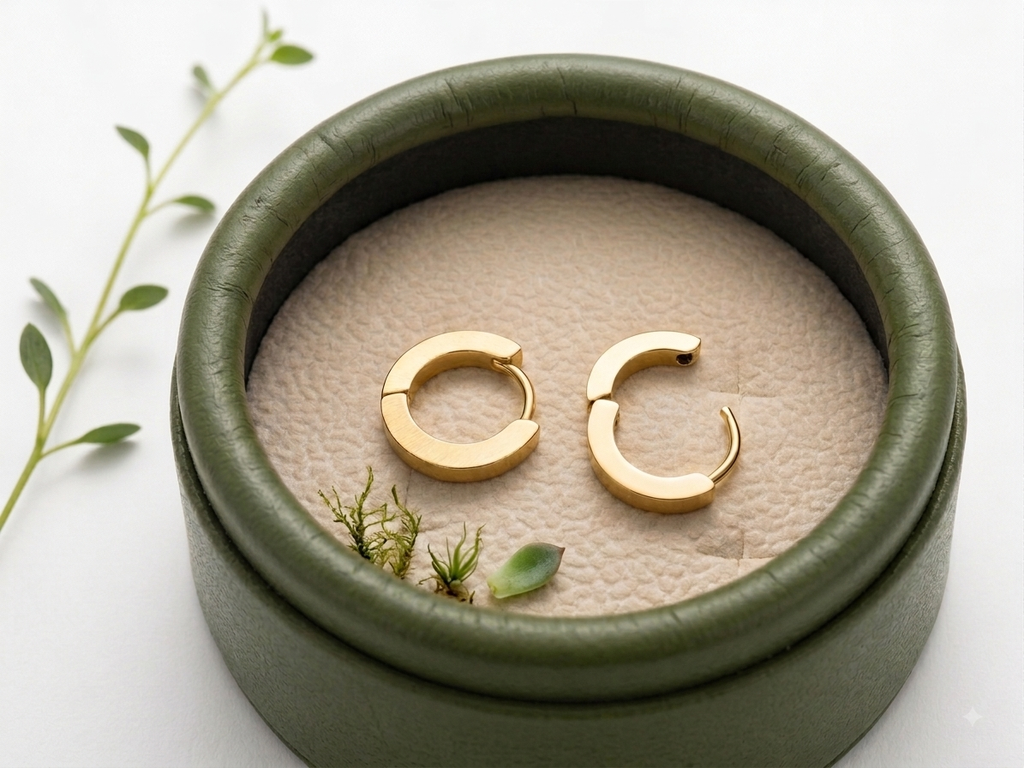 Small hoop earings