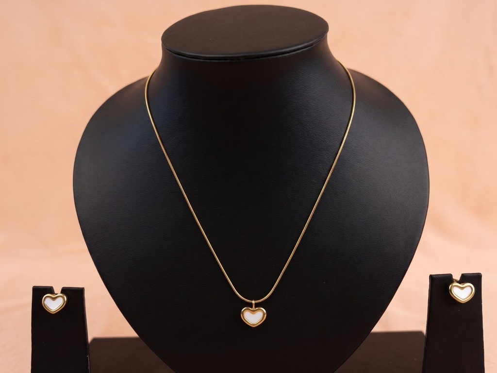 Minimalist Chain & Earring Combo