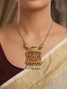 Long Antique Lakshmi Necklace