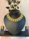 Antique Lotus Lakshmi Necklace