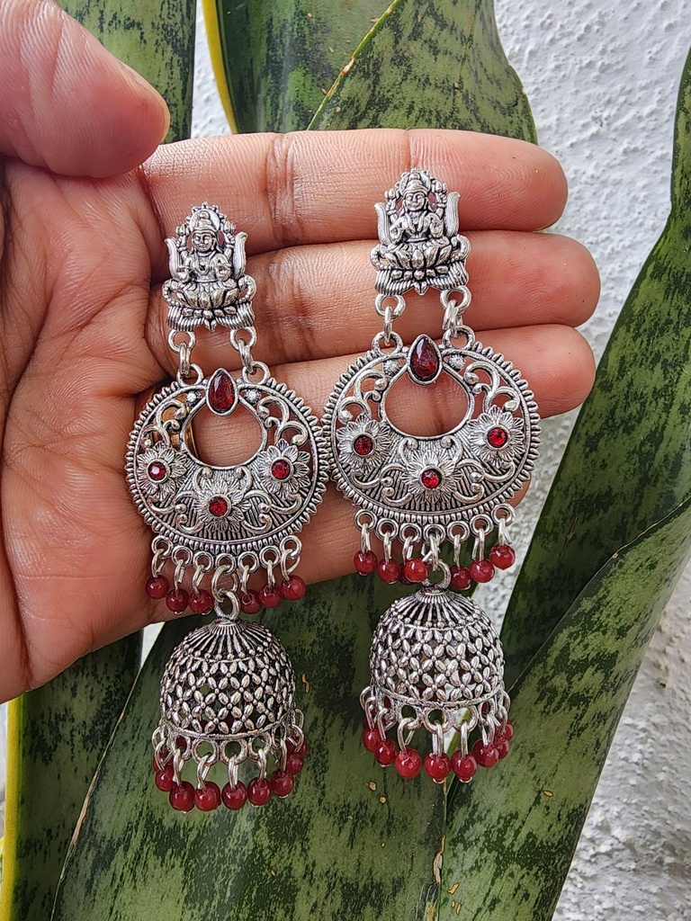 Exotic Silver-Plated Chandbalis
