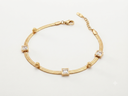 Golden Square Elegance Bracelet
